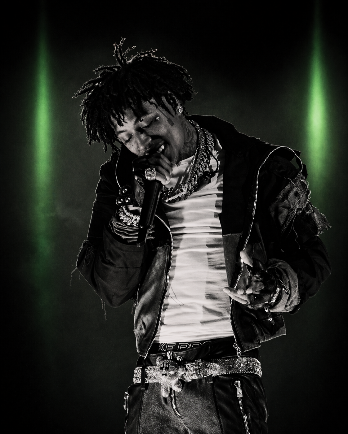 NBA YoungBoy performing — MASA Tour